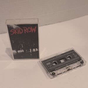 Skid Row Cassette Tape with Case